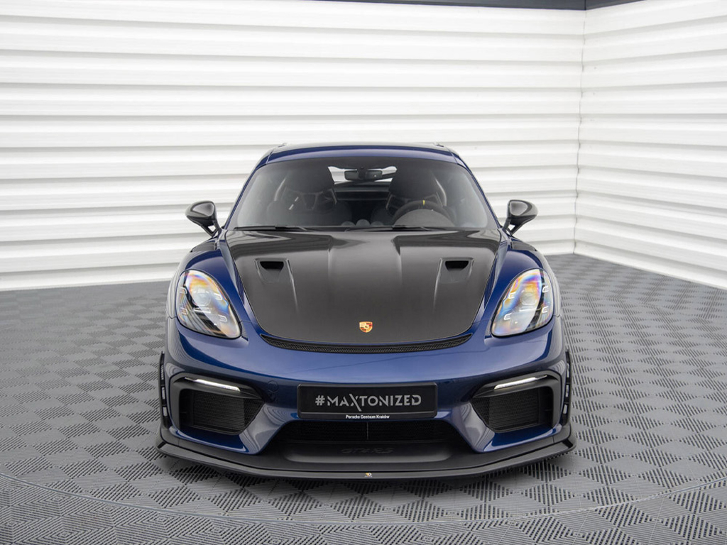 製品紹介：Maxton Design UK／ポルシェ 718 ケイマン GT4 RS 専用 エアロパーツ - Es Factory BLOG