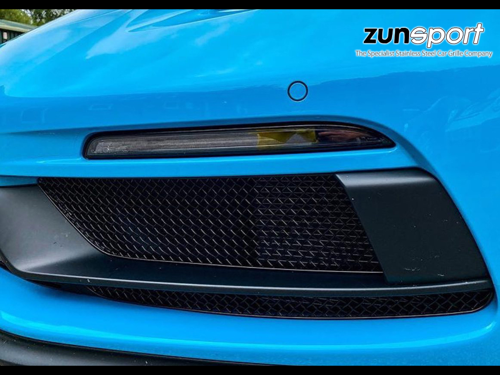 ポルシェ ボクスターS 986 フロント グリル チタンメタリック 左右セット 製品紹介：ZUNSPORT／ポルシェ 718 ボクスター/ケイマン GTS (982型